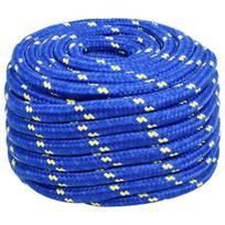 virve 20mm - Valties virvė, mėlynos spalvos, 20mm, 100m, polipropilenas - 2 nuotrauka