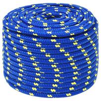 virve 12mm - Valties virvė, mėlynos spalvos, 12mm, 100m, polipropilenas - 2 nuotrauka