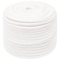 4mm virve - Valties virvė, visiškai balta, 14mm, 250m, polipropilenas - 2 nuotrauka