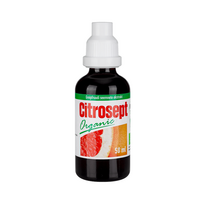 greipfrutu seklu ekstraktas - CITROSEPT ORGANIC, greipfrutų sėklų ekstraktas, 50 ml - 5 nuotrauka