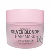 neutralizuojanti geltonus - RICH Pure Luxury Silver Blonde plaukų kaukė, 250 ml - 2 nuotrauka