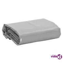 tentas 650g - Tentas, pilkos spalvos, 5x7m, 650g/m² - 2 nuotrauka