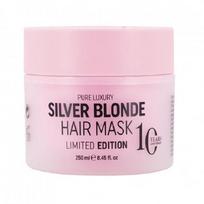 neutralizuojanti geltonus - RICH Pure Luxury Silver Blonde plaukų kaukė, 250 ml - 3 nuotrauka