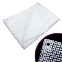 baltas tentas - Leno tentas, baltos spalvos, 6x10m, 140g/m² - 2 nuotrauka