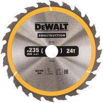 dewalt diskas - Pjovimo diskas medienai DeWalt DT1954-QZ; 235x30 mm; Z24 - 1 nuotrauka