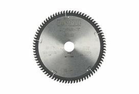 pjovimo diskas 216 30 senukai - Pjovimo diskas medienai DeWalt; 216x2,6x30,0 mm; Z80; -5° - 1 nuotrauka