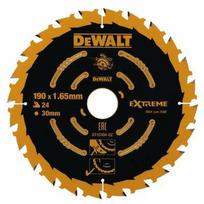 Pjovimo diskas medienai DeWalt; 165x1,65x20,0 mm; Z40; 18°