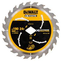 diskas dewalt - Pjovimo diskas medienai DeWalt DT40270; 190 mm; T24 - 1 nuotrauka