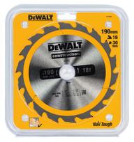 DEWALT PIŁA TARCZ.190x30mmx18z