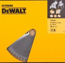 dewalt medienos pjovimo diskai - DEWALT PIŁA TARCZ.250x30mmx60z - 1 nuotrauka
