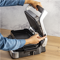 grilis kontaktini - TEFAL GC774D30 OPTIGRILL 4in1 inox - 12 nuotrauka