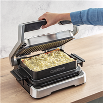 grilis kontaktini - TEFAL GC774D30 OPTIGRILL 4in1 inox - 15 nuotrauka