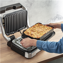 grilis kontaktini - TEFAL GC774D30 OPTIGRILL 4in1 inox - 16 nuotrauka