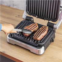 grilis kontaktini - TEFAL GC774D30 OPTIGRILL 4in1 inox - 19 nuotrauka