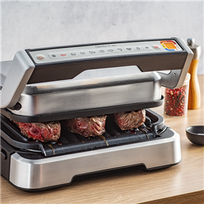 grilis kontaktini - TEFAL GC774D30 OPTIGRILL 4in1 inox - 21 nuotrauka