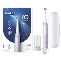elektrinis dantu sepetelis oral b io series 4 - Braun iO Series 4, violetinis - 4 nuotrauka