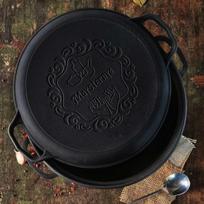 senukai kazanas - Ketaus KAZANAS  WOK 8 l su ketaus dangčiu T405CP - 3 nuotrauka