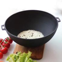 senukai kazanas - Ketaus KAZANAS  WOK 8 l su ketaus dangčiu T405CP - 6 nuotrauka