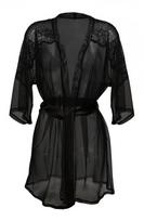 Chalatas Costance black | Juoda