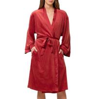 Chalatas moterims Robes Velour Robe 7613139748007, raudonas