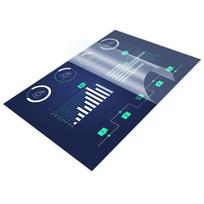 plevele 200 senukai - Laminavimo plėvelė Tracer, 75 μm x 320 mm x 200 mm, 100 vnt. - 1 nuotrauka