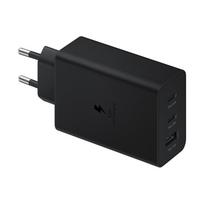 Įkroviklis Samsung, USB-A/2 x USB-C, juoda
