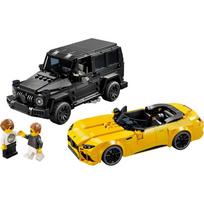 lego automobilis - 76924 LEGO® Speed Champions Automobiliai Mercedes-AMG G 63 ir Mercedes-AMG SL 63 - 9 nuotrauka