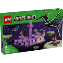 laiva - LEGO The Ender Dragon and End Ship 21264 - 1 nuotrauka