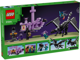 laiva - LEGO The Ender Dragon and End Ship 21264 - 6 nuotrauka