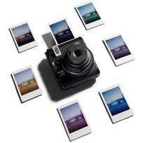 instant camera - Momentinis fotoaparatas instax mini 99  BLACK - 8 nuotrauka
