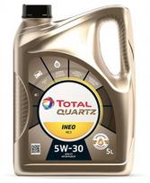 Variklių alyva Total Quartz Ineo 5W - 30, sintetinis, lengviesiems automobiliams, 5 l