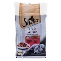 sheba - SHEBA Fresh & Fine (su lašiša, tunu, menke), 6x50g  - 1 nuotrauka