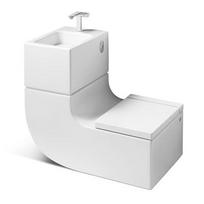 ROCA W+W WC ir praustuvas viename