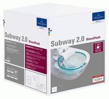 Pakabinamas unitazas Subway 2.0 su CP, DirectFlush, Slim dangtis