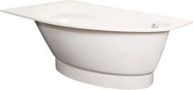 Paa Tre Grande Right White 1700x1000mm