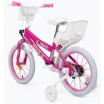 vaikiski dviracius - Huffy Princess 16" Bike - vaikiškas dviratis, rožinė / balta - 3 nuotrauka