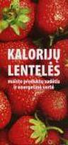 Kalorijų lentelės
