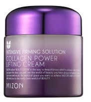 mizon stangrinamasis kremas su kolagenu - Mizon Collagen Power Lifting Cream Liftinguojantis veido kremas, 75ml - 3 nuotrauka