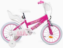vaikiski dviracius - Huffy Princess 16" Bike - vaikiškas dviratis, rožinė / balta - 8 nuotrauka