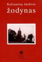 Kaltanėnų šnektos žodynas
