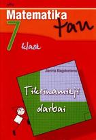 Matematika tau. Tikrinamieji darbai 7 klasei