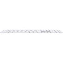 klaviatura apple - Apple Magic Keyboard with Numeric Keypad White (Balta) - 5 nuotrauka