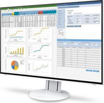 baltas monitorius - Eizo EV2457 White (Baltas) - 2 nuotrauka