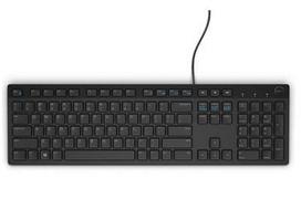 dell 580 klaviatura - Dell KB216 Black (Juoda) - 7 nuotrauka