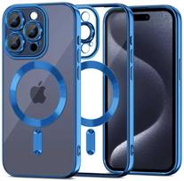 iphone 12 magsafe - Tech-Protect case MagShine MagSafe Apple iPhone 15 Pro Max, navy - 1 nuotrauka