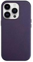 leather apple case - Mag Leather Case Apple iPhone 12 Pro Max tamsiai violetinis - 2 nuotrauka