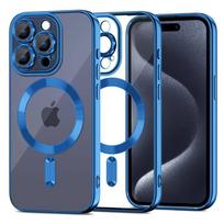 iphone 12 magsafe - Tech-Protect case MagShine MagSafe Apple iPhone 15 Pro Max, navy - 2 nuotrauka