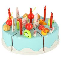 gimtadienio tortai - Žaisliniai virtuvės reikmenys DIY Fruit Cake - 3 nuotrauka
