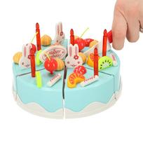 gimtadienio tortai - Žaisliniai virtuvės reikmenys DIY Fruit Cake - 4 nuotrauka