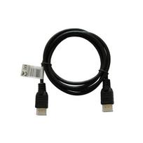 laidai kabeliai jungtys - Jungtis Savio HDMI / HDMI 1m Black - 1 nuotrauka